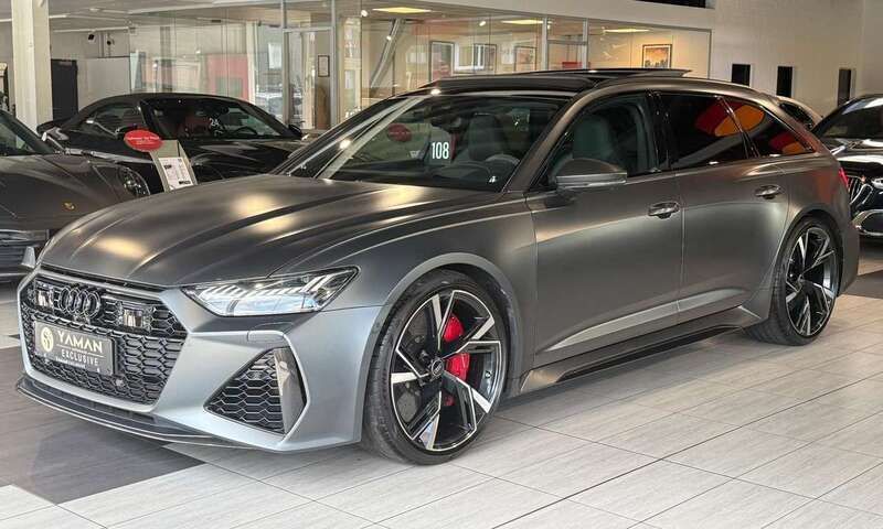 Matteffektlackierung audi excl Gebraucht 2022 Audi RS6 Ambiente Kombi | 104.850 € (Etwas zu teuer) - Bild 1/4