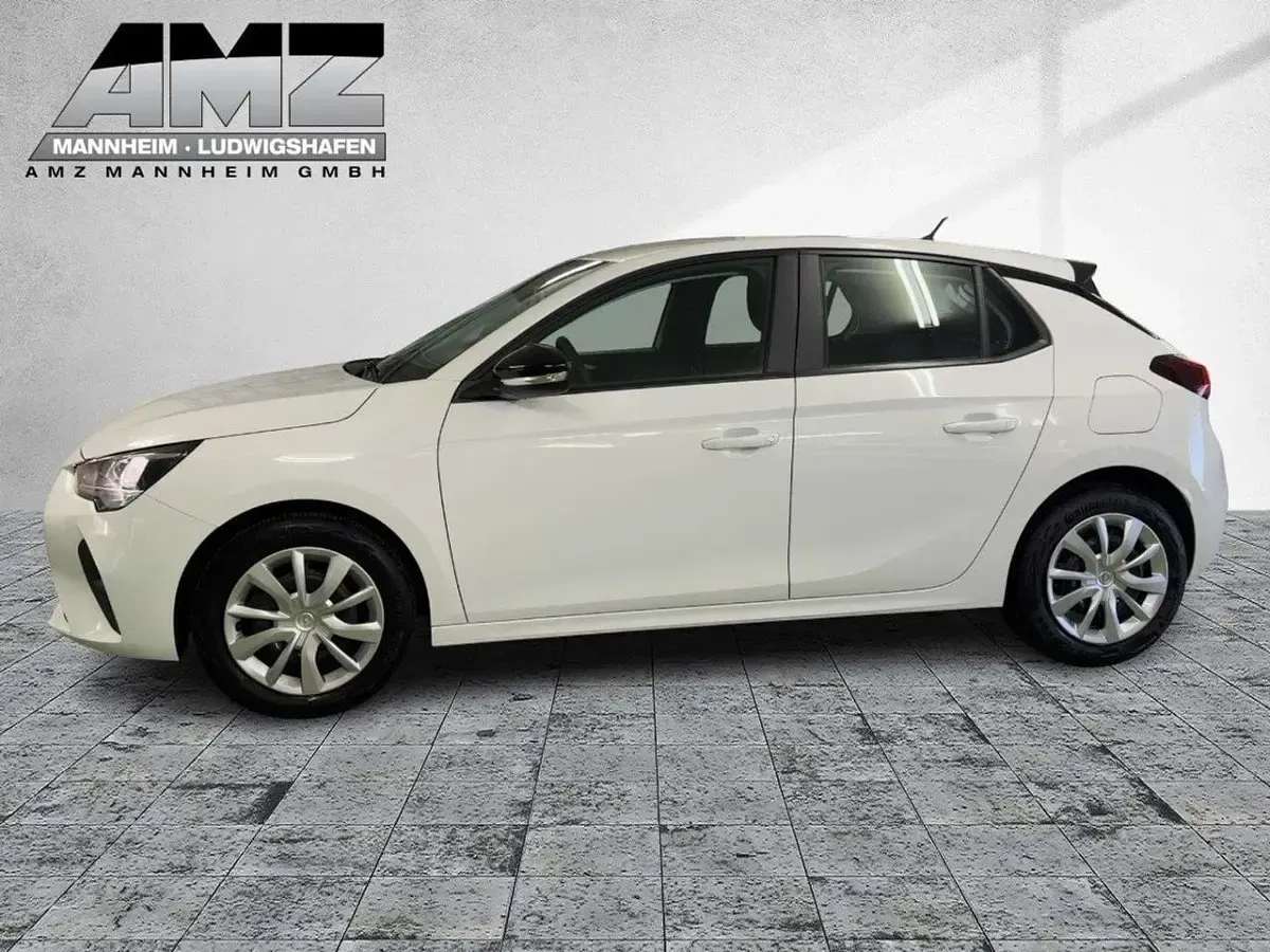Gebraucht Opel Corsa Edition 101 PS (74 kW) 2023 Lack weiss banquise/typ aussen Kleinwagen