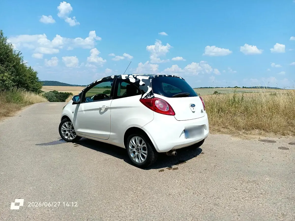 Gebraucht Ford Ka 69 PS (50 kW) 2009 Weiß Kleinwagen
