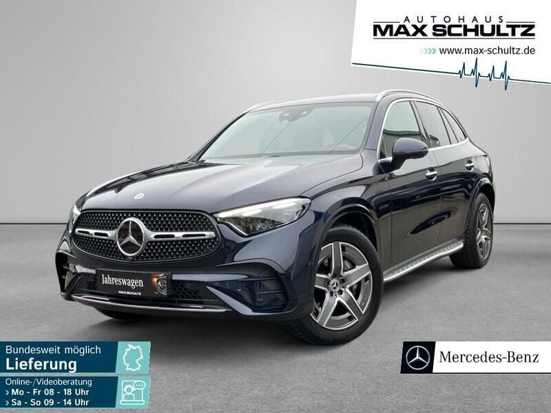 Metalliclack nautikblau Gebraucht 2023 Mercedes GLC300 AMG SUV | 62.490 € (Guter Preis) - Bild 1/4