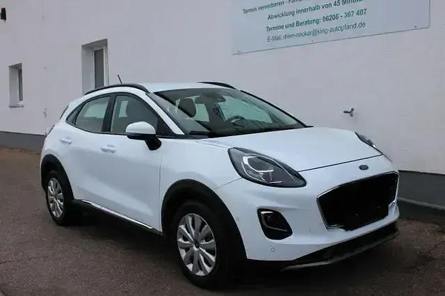 Gebraucht Ford Puma Titanium 125 PS (91 kW) 2022 Frozen white SUV