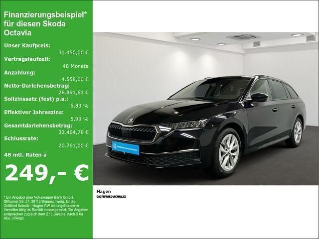 Schwarz Gebraucht 2024 Skoda Octavia Selection Kombi | 31.450 € (Fairer Preis) - Bild 1/3