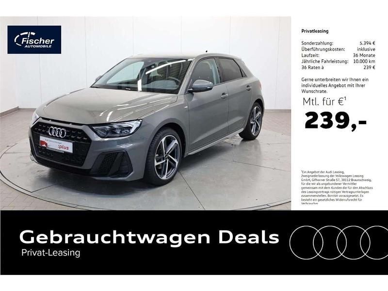 Chronosgrau metallic Gebraucht 2024 Audi A1 Sportback S-Line Kleinwagen | 26.940 € (Fairer Preis) - Bild 1/4