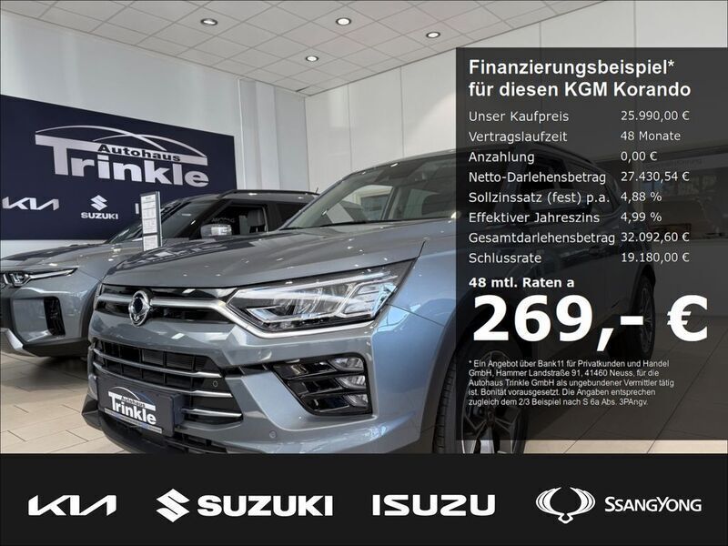 Grau Neu 2024 Ssangyong Korando Quartz SUV | 25.990 € - Bild 1/4