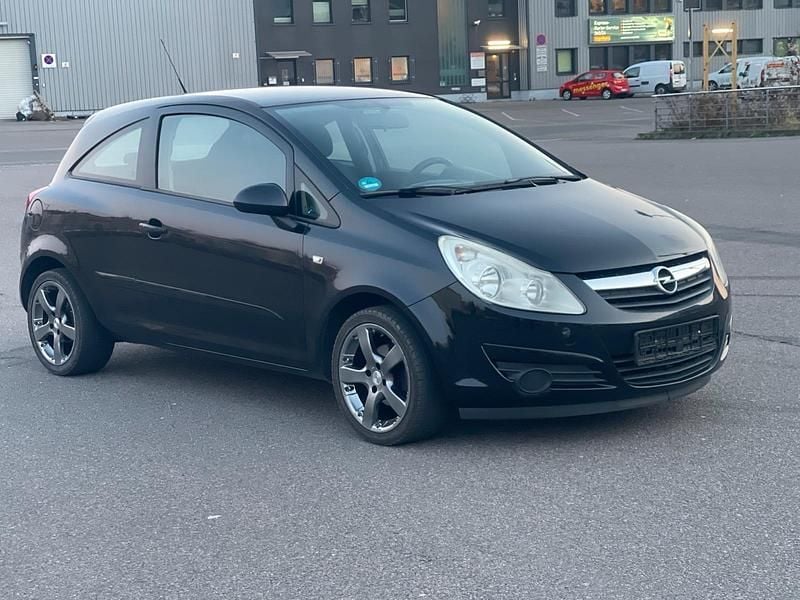 Gebraucht Opel Corsa 34 PS (25 kW) 2008 Schwarz Kleinwagen