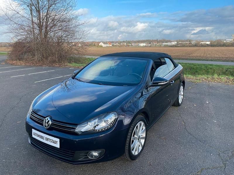 Gebraucht VW Golf Cabriolet Comfortline 105 PS (77 kW) 2012 Violett Cabrio