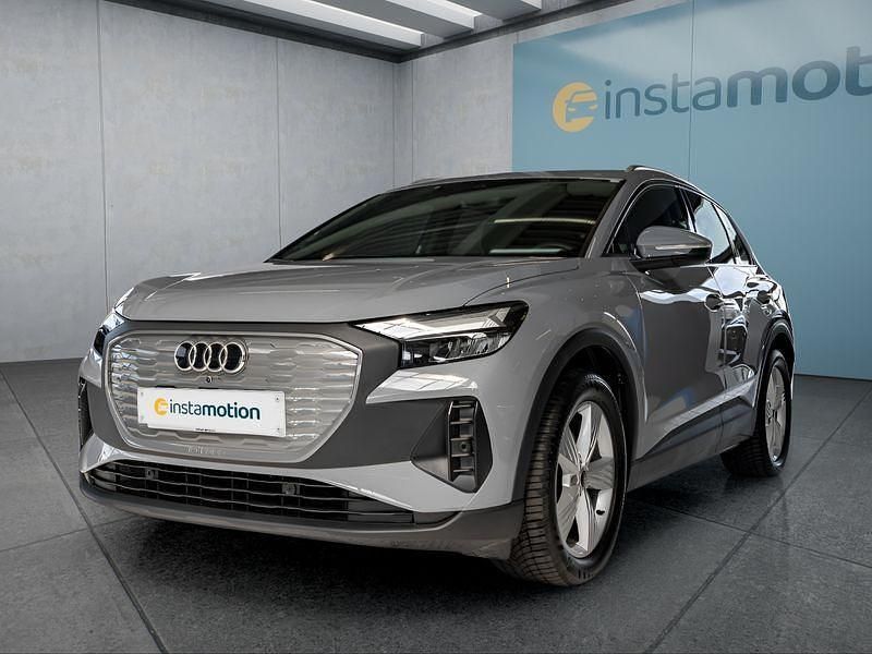 Grau Gebraucht 2022 Audi Q4 e-tron SUV | 25.149 € (Guter Preis) - Bild 1/4