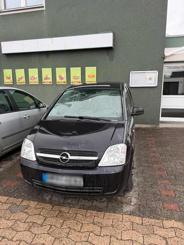 Gebraucht Opel Meriva 90 PS (66 kW) 2003 Schwarz Van / Kleinbus