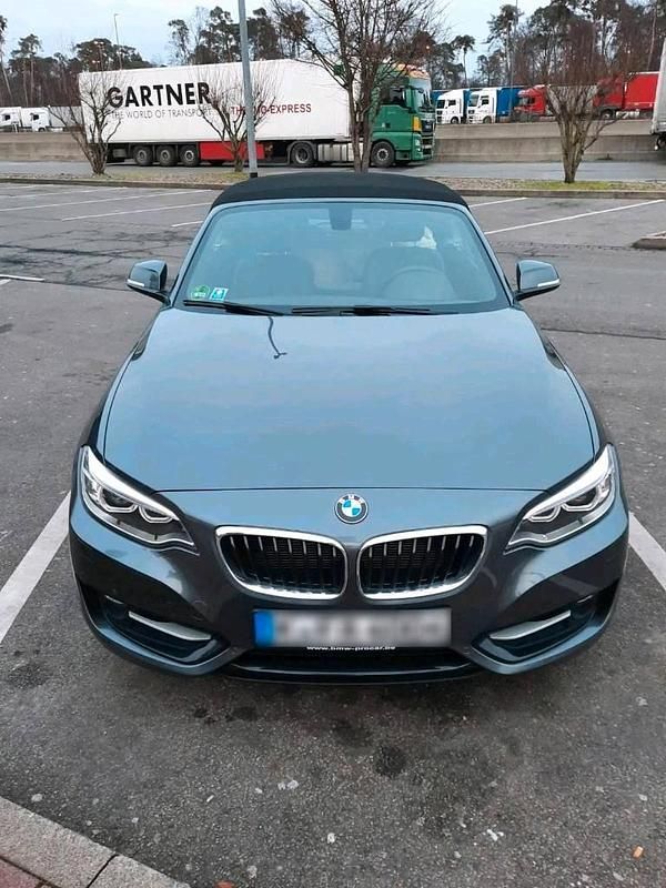 Second-hand BMW 218 150 CP (110 kW) 2017 Gri Cabrio