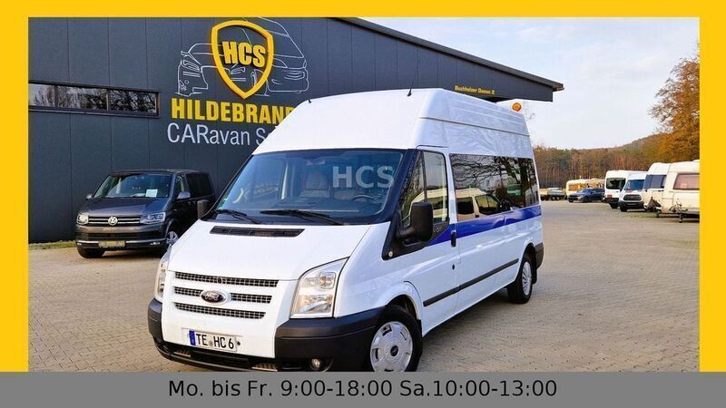 Weiß Gebraucht 2014 Ford Transit Kombi | 16.997 € - Bild 1/4