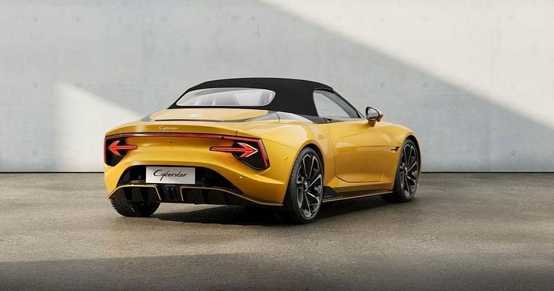Neu MG Cyberster 375 kW (510 PS) 2026 Gelb Cabrio