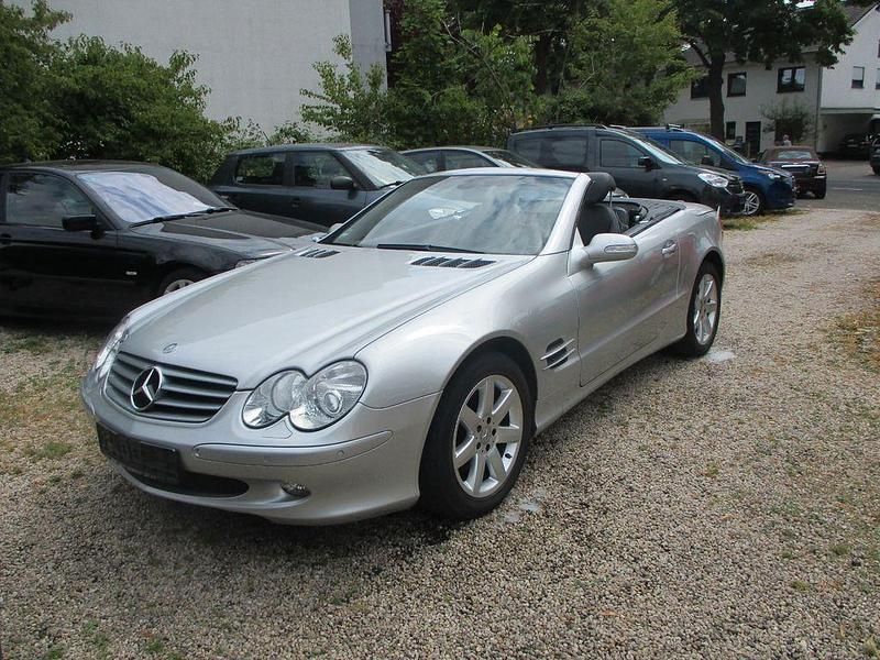 Silber Gebraucht 2002 Mercedes SL500 Cabrio | 22.500 € (Guter Preis) - Bild 1/4