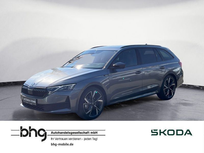Grau Neu 2025 Skoda Octavia SportLine Kombi | 47.980 € - Bild 1/4
