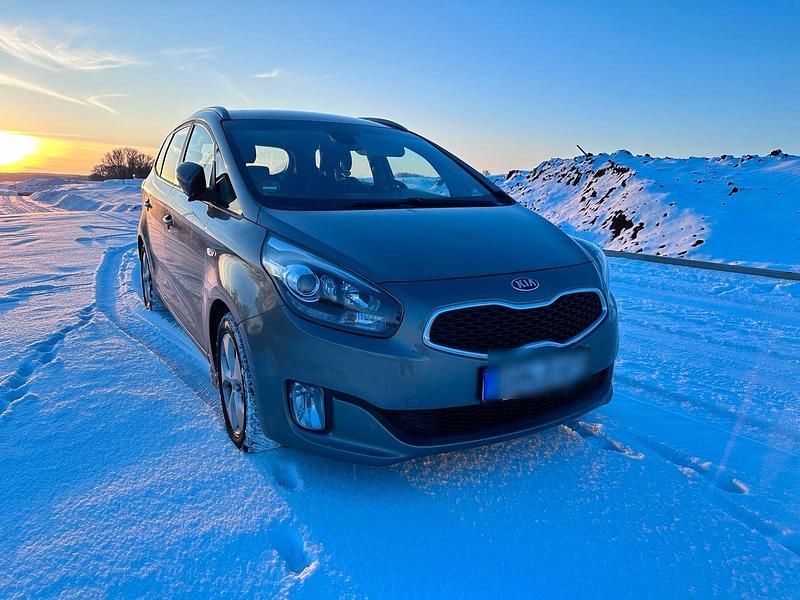 Gebraucht Kia Carens 136 PS (100 kW) 2014 Grau Van / Kleinbus