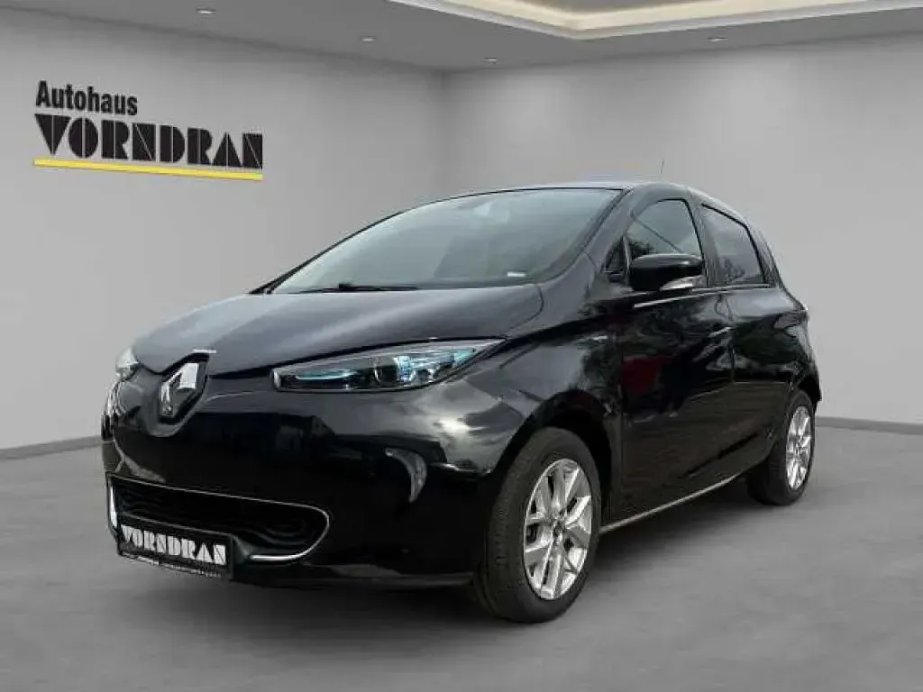 Gebraucht Renault Zoe LIMITED 80 kW (109 PS) 2018 Blackpearlschwarz (metallic) Kleinwagen