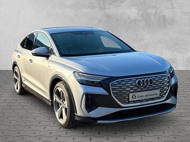 Gebraucht Audi Q4 Sportback e-tron Sport 150 kW (204 PS) 2023 Silber SUV
