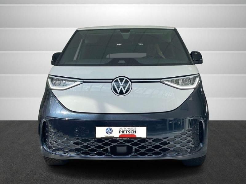 Gebraucht VW ID. Buzz 150 kW (204 PS) 2025 Candyweiß/starlight blue metallic (metallic) Van / Kleinbus