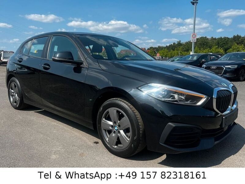 Schwarz Gebraucht 2021 BMW 116 Advantage Kleinwagen | 15.490 € (Guter Preis) - Bild 1/4