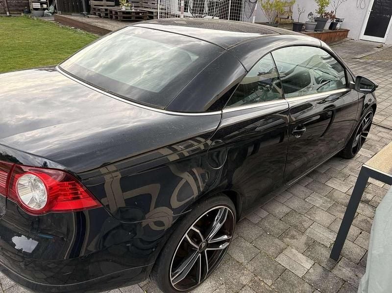 Brugt VW Eos Edition 122 HK (89 kW) 2009 Sort Cabriolet