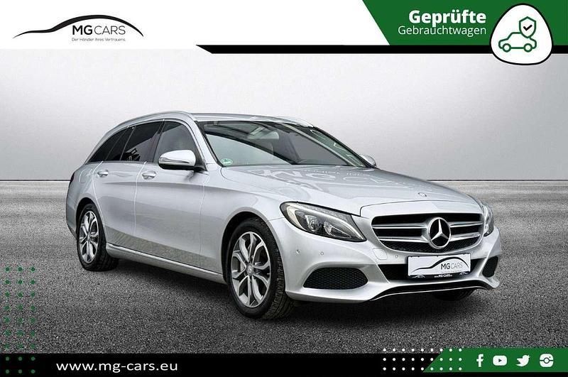 Silber Gebraucht 2015 Mercedes C250 Kombi | 21.950 € (Etwas zu teuer) - Bild 1/4
