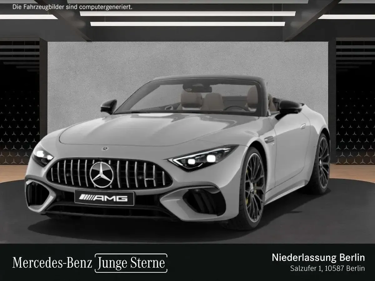Gebraucht Mercedes SL63 AMG AMG 585 PS (430 kW) 2023 Grau Cabrio