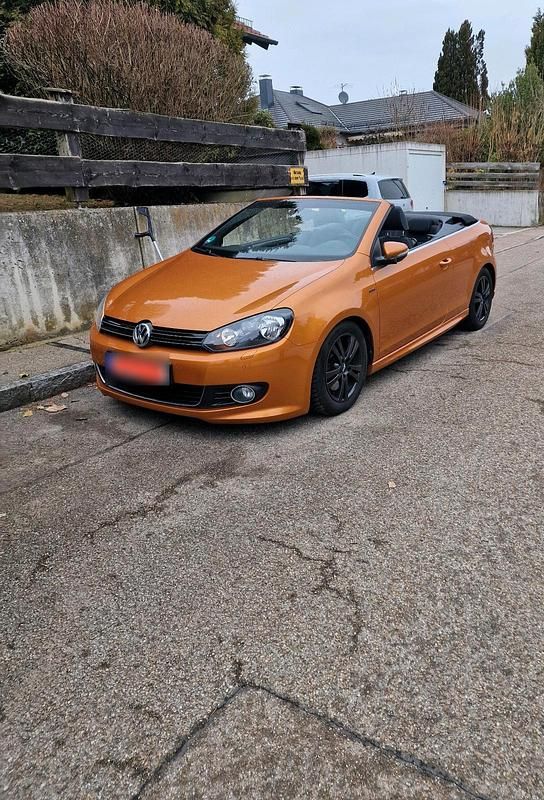 Gebraucht VW Golf Cabriolet LOUNGE 150 PS (110 kW) 2016 Orange Cabrio