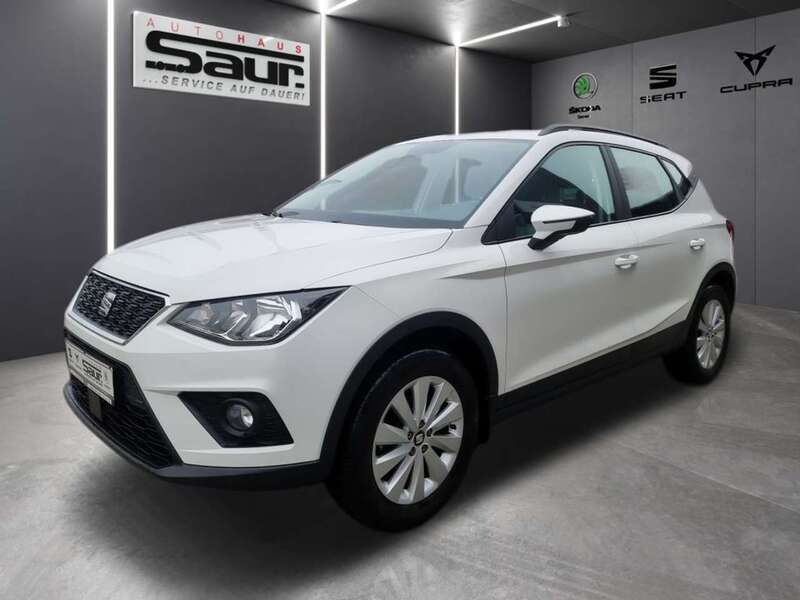 Candy weiß Gebraucht 2019 Seat Arona Style SUV | 17.480 € (Etwas zu teuer) - Bild 1/4