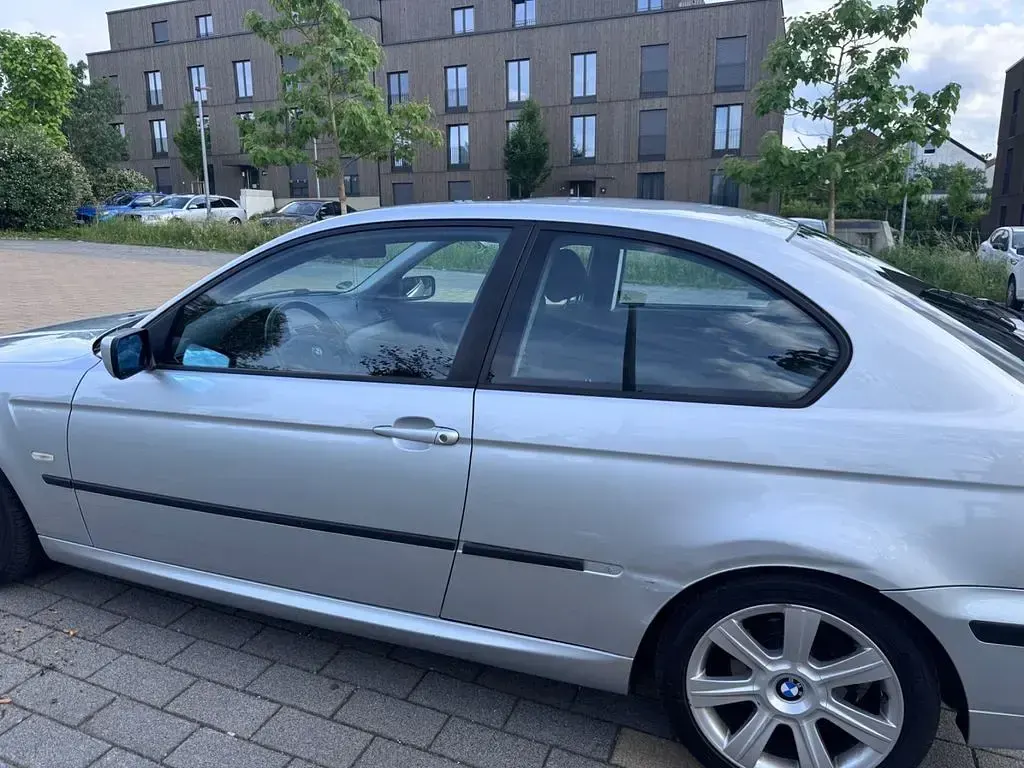 Gebraucht BMW 316 Compact 116 PS (85 kW) 2004 Silber Kleinwagen