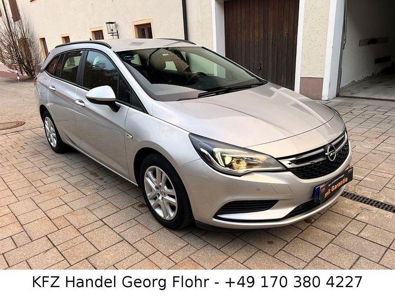 Gebraucht Opel Astra Edition 110 PS (80 kW) 2018 Silber Kombi