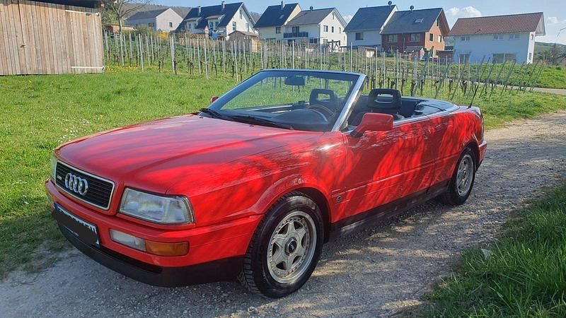 Rot Gebraucht 1990 Audi 80 Cabrio | 9.450 € - Bild 1/4
