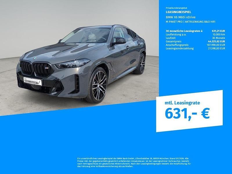 Gebraucht BMW X6 M Sport 530 PS (389 kW) 2024 Grau SUV