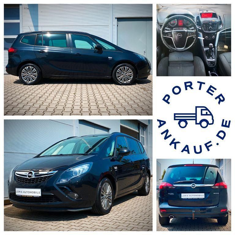 Schwarz Gebraucht 2013 Opel Zafira Tourer Active Van / Kleinbus | 4.750 € (Superpreis) - Bild 1/4