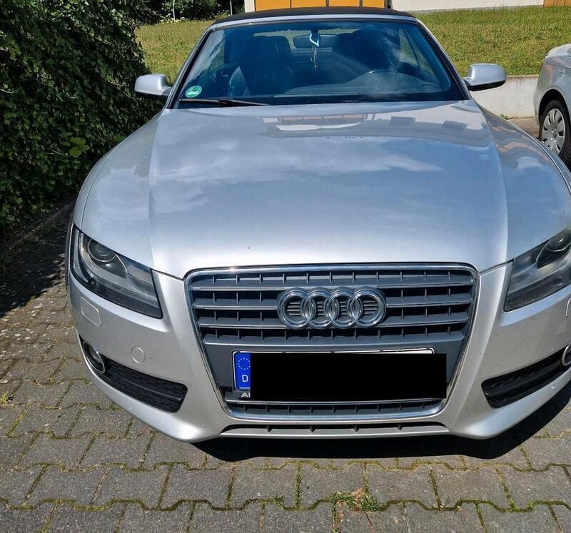 Silber Gebraucht 2009 Audi A5 Cabriolet Cabrio | 13.500 € (Teuer) - Bild 1/4