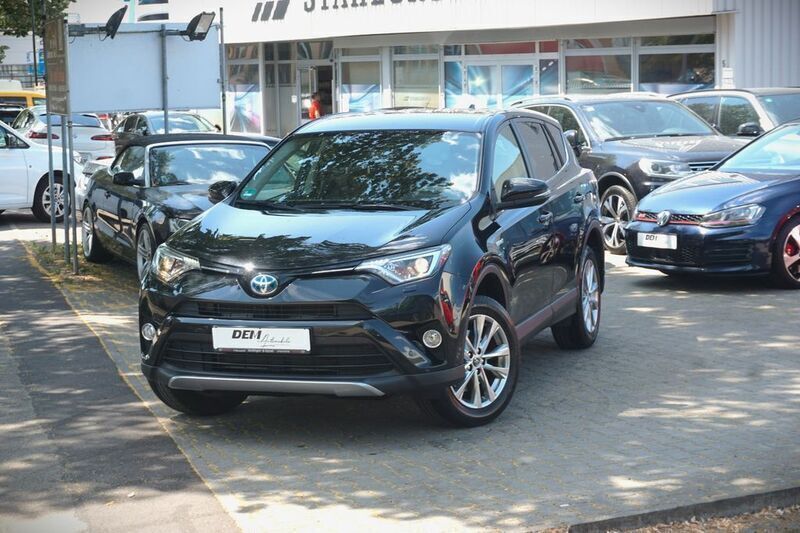 Schwarz Gebraucht 2017 Toyota RAV4 Hybrid Edition-S SUV | 18.990 € (Superpreis) - Bild 1/4