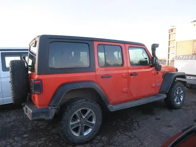 Gebraucht Jeep Wrangler Sahara 200 PS (147 kW) 2019 Orange SUV