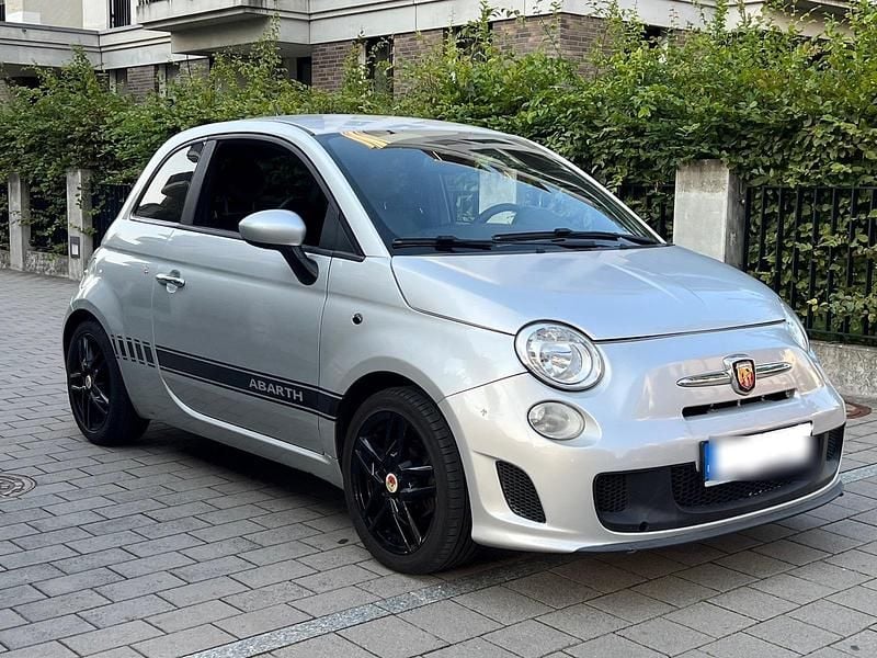 Silber Gebraucht 2008 Fiat 500 Abarth Kleinwagen | 7.999 € (Superpreis) - Bild 1/4