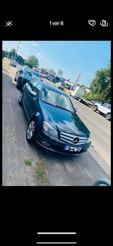 Grau Gebraucht 2007 Mercedes C200 Avantgarde Limousine | 4.550 € (Guter Preis) - Bild 1/4