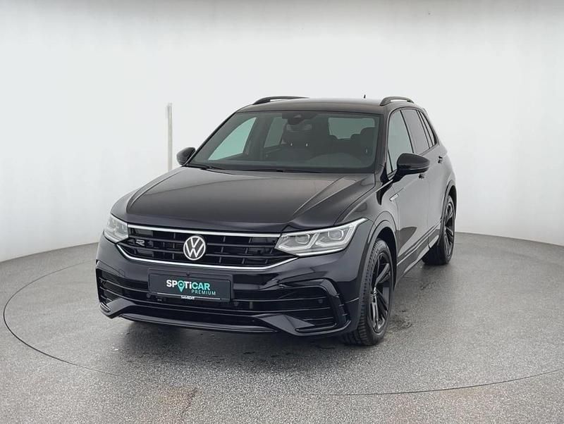 Schwarz Gebraucht 2022 VW Tiguan R-line SUV | 33.470 € (Fairer Preis) - Bild 1/1