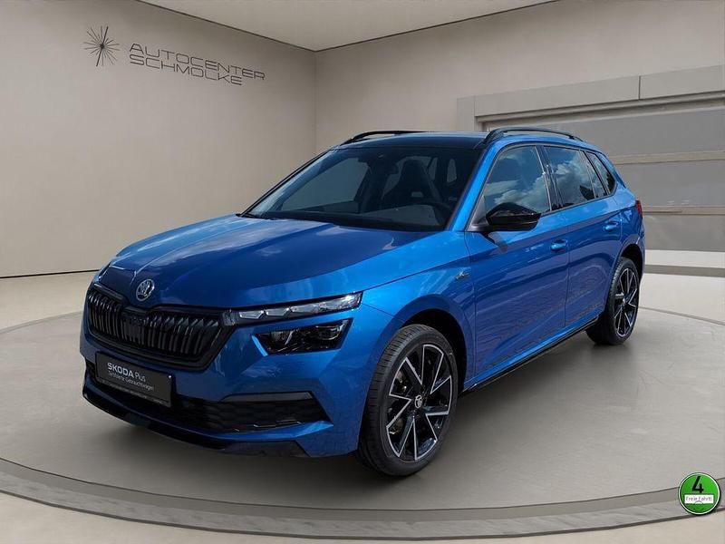 Blau Gebraucht 2021 Skoda Kamiq Monte Carlo SUV | 22.980 € (Guter Preis) - Bild 1/4