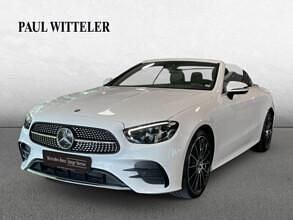 Unilack polarweiß Gebraucht 2021 Mercedes E200 AMG line Cabrio | 53.480 € - Bild 1/4