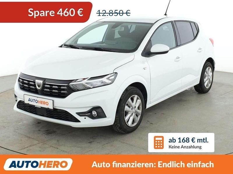 Gebraucht Dacia Sandero Comfort 91 PS (66 kW) 2021 Weiß Kleinwagen