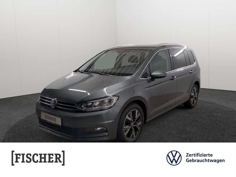 Grau Gebraucht 2020 VW Touran Highline Van / Kleinbus | 21.987 € (Guter Preis) - Bild 1/4