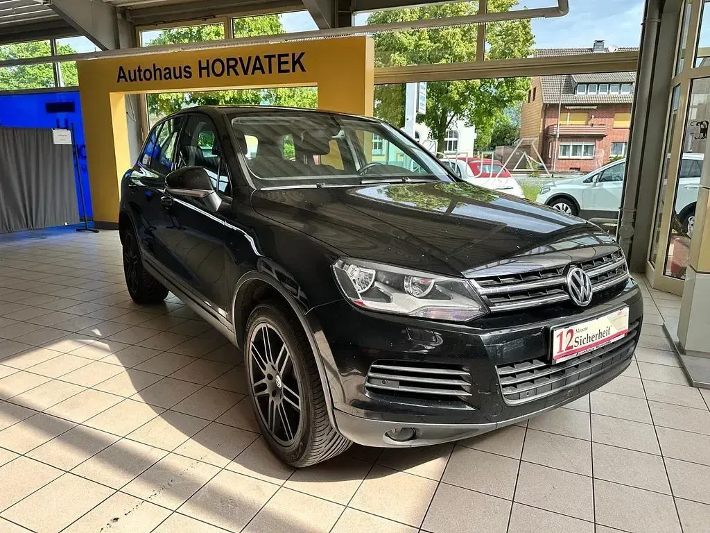 Gebraucht VW Touareg 204 PS (150 kW) 2012 Schwarz SUV