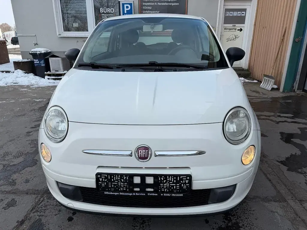 Gebraucht Fiat 500 Pop 69 PS (50 kW) 2012 Weiß Kleinwagen