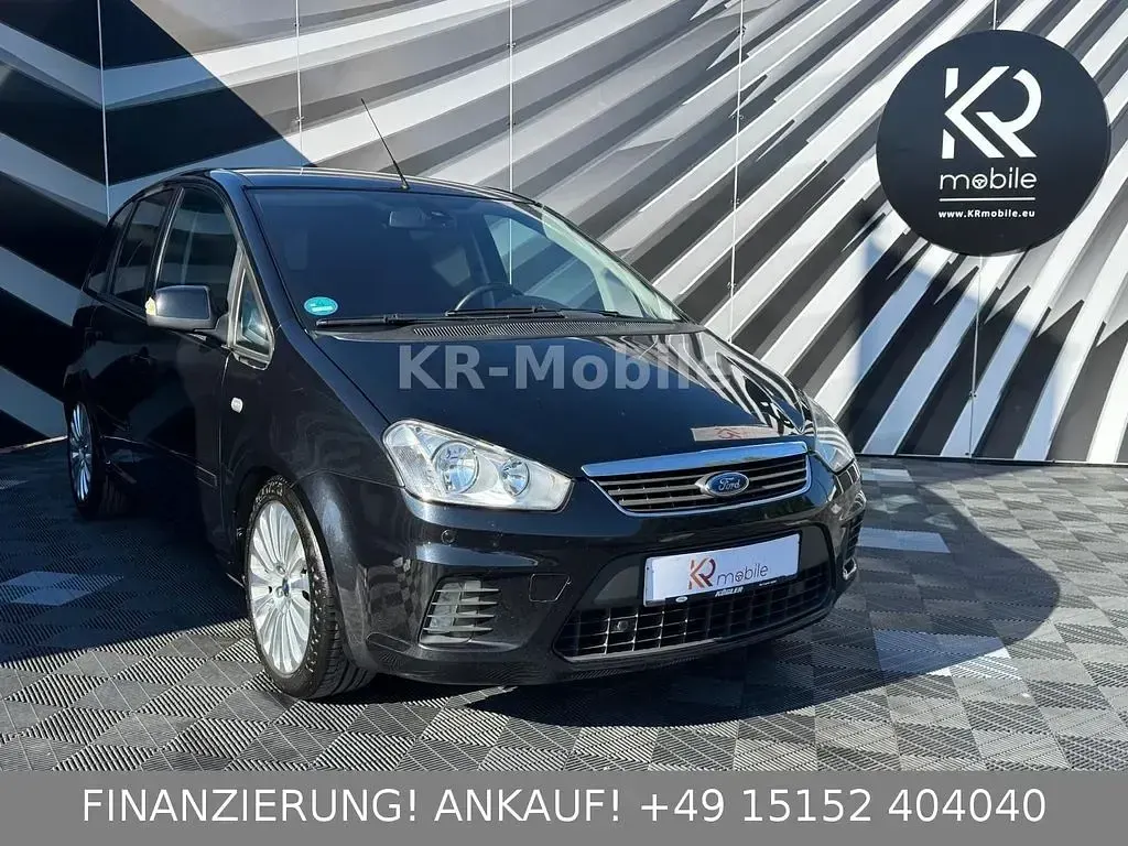 Gebraucht Ford C-MAX Titanium 125 PS (91 kW) 2010 Schwarz Van / Kleinbus