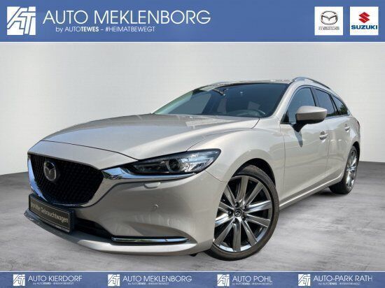 Platinum quartz m Gebraucht 2024 Mazda 6 Exclusive-Line Kombi | 34.490 € (Etwas zu teuer) - Bild 1/4