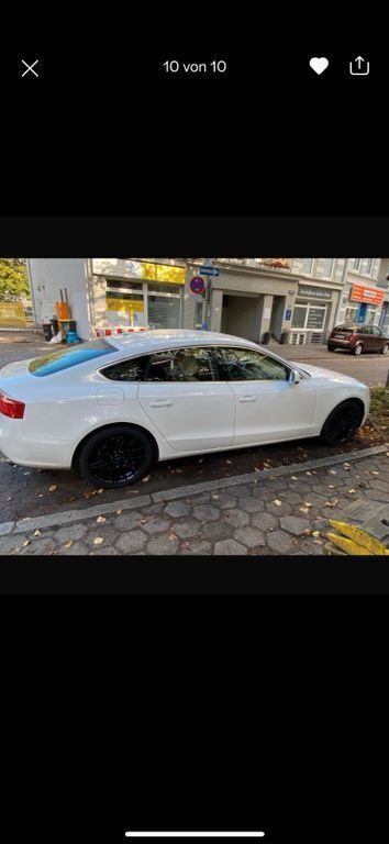 Weiß Gebraucht 2015 Audi A5 Sportback Sport Limousine | 14.900 € (Guter Preis) - Bild 1/4