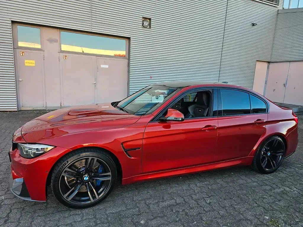 Usata BMW M3 Competition Edition 450 CV (330 kW) 2018 Arancione Berlina