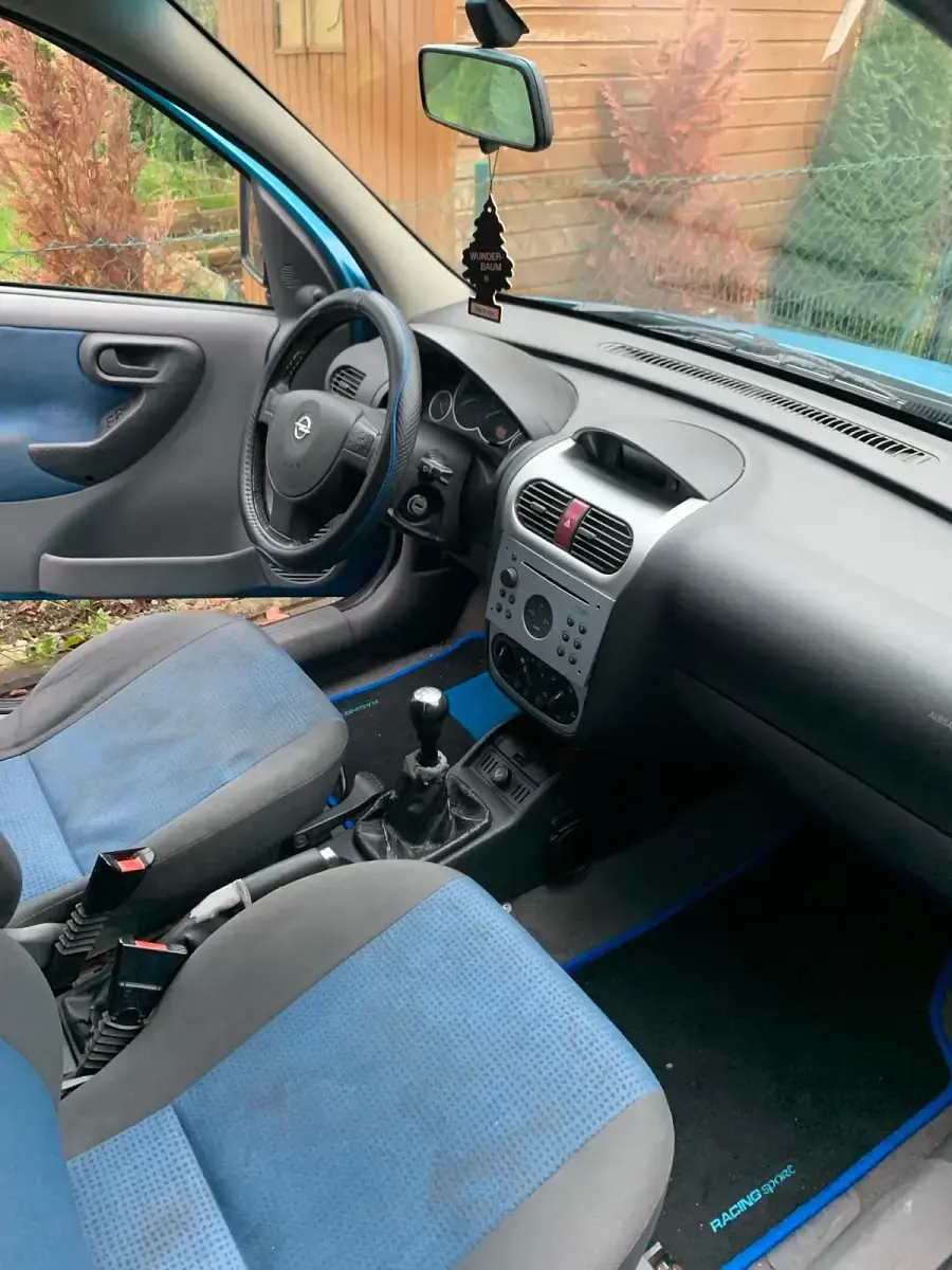 Gebraucht Opel Combo 87 PS (63 kW) 2003 Blau Van / Kleinbus