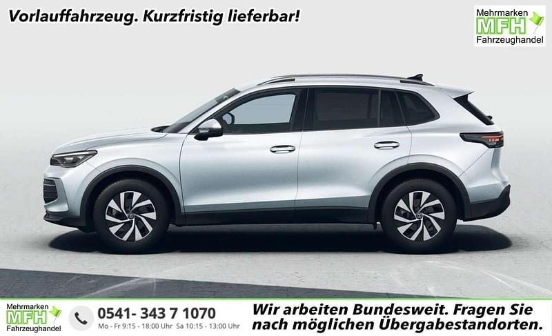 Oyster silver metallic Neu 2025 VW Tiguan SUV | 37.608 € (Superpreis) - Bild 1/4